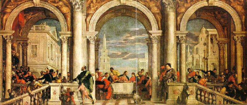  Paolo  Veronese Feast in the House of Levi